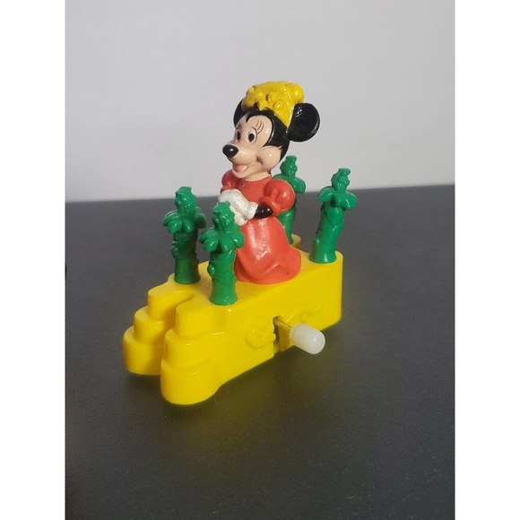 Disney Minnie Mouse Illco Vintage Toy Car /figure lot of 8 Mickeys girlfriend - Picture 9 of 9